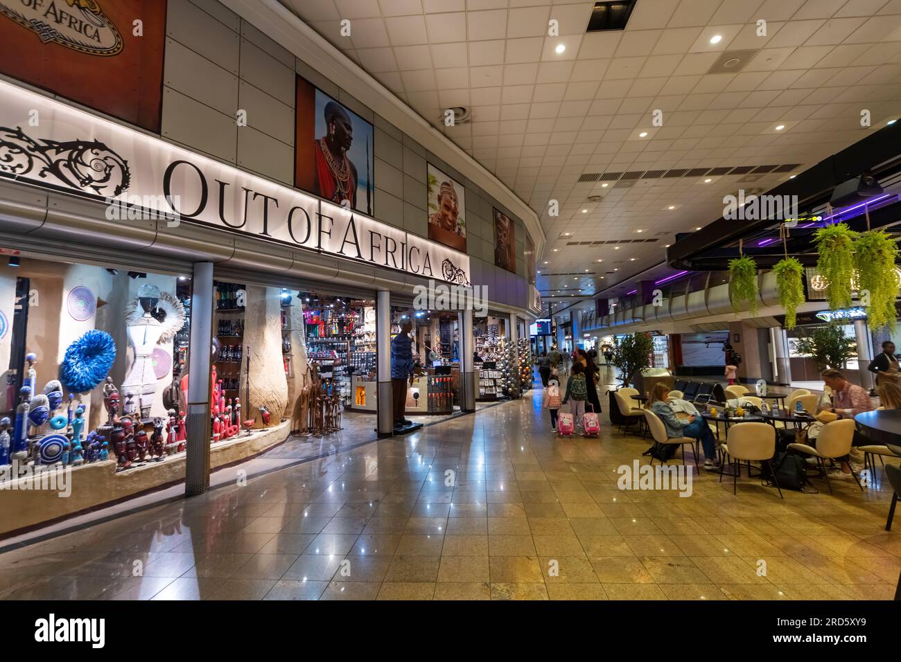 OR Tambo International Airport Duty Free shops area, Johannesburg