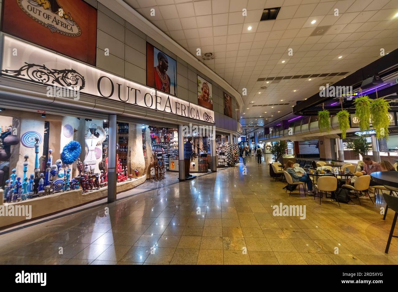 OR Tambo International Airport Duty Free shops area, Johannesburg