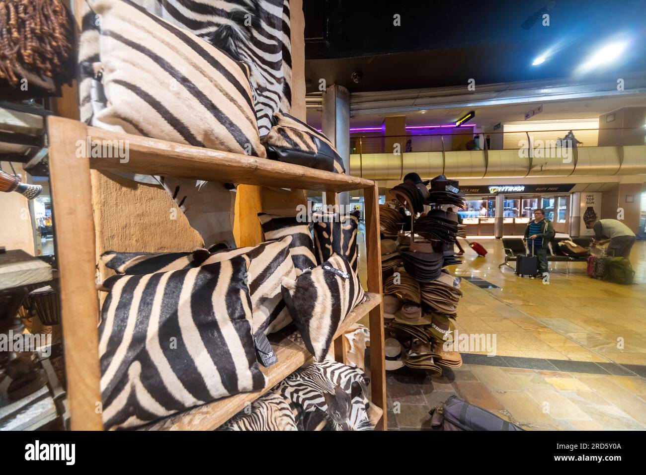 OR Tambo International Airport Duty Free shops area, Johannesburg