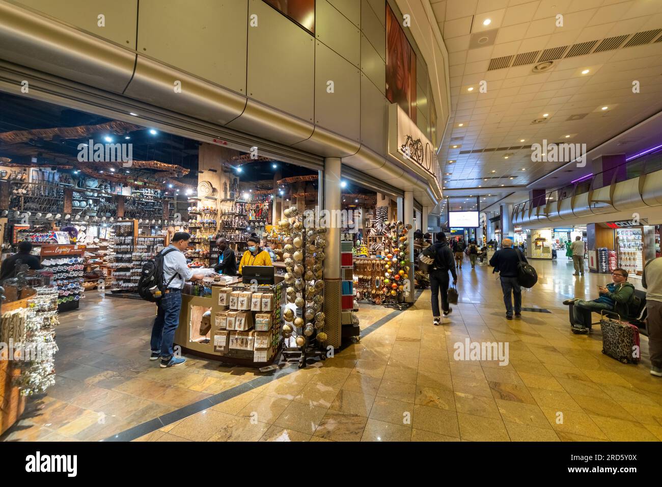 OR Tambo International Airport Duty Free shops area, Johannesburg