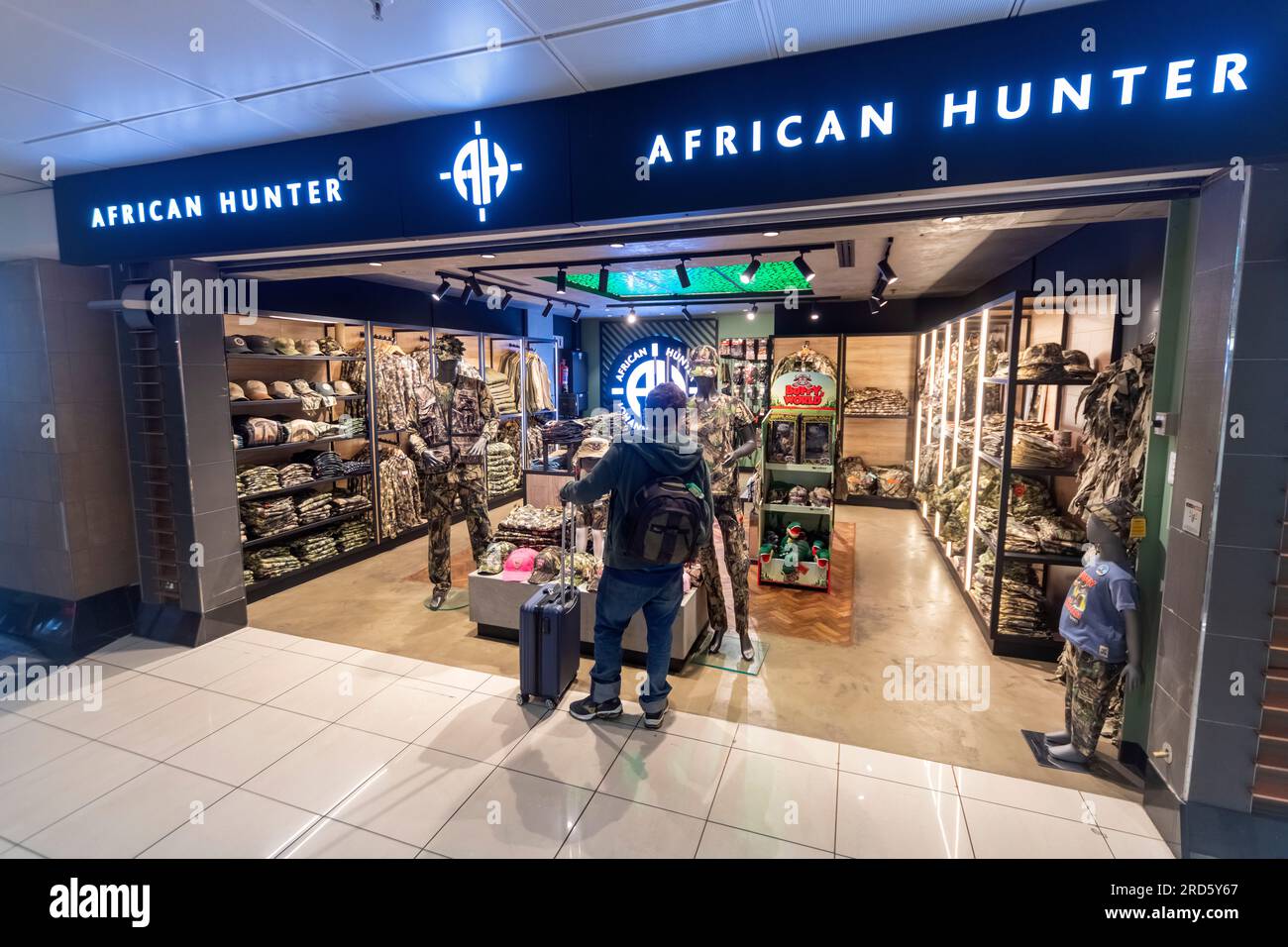 OR Tambo International Airport Duty Free shops area, Johannesburg