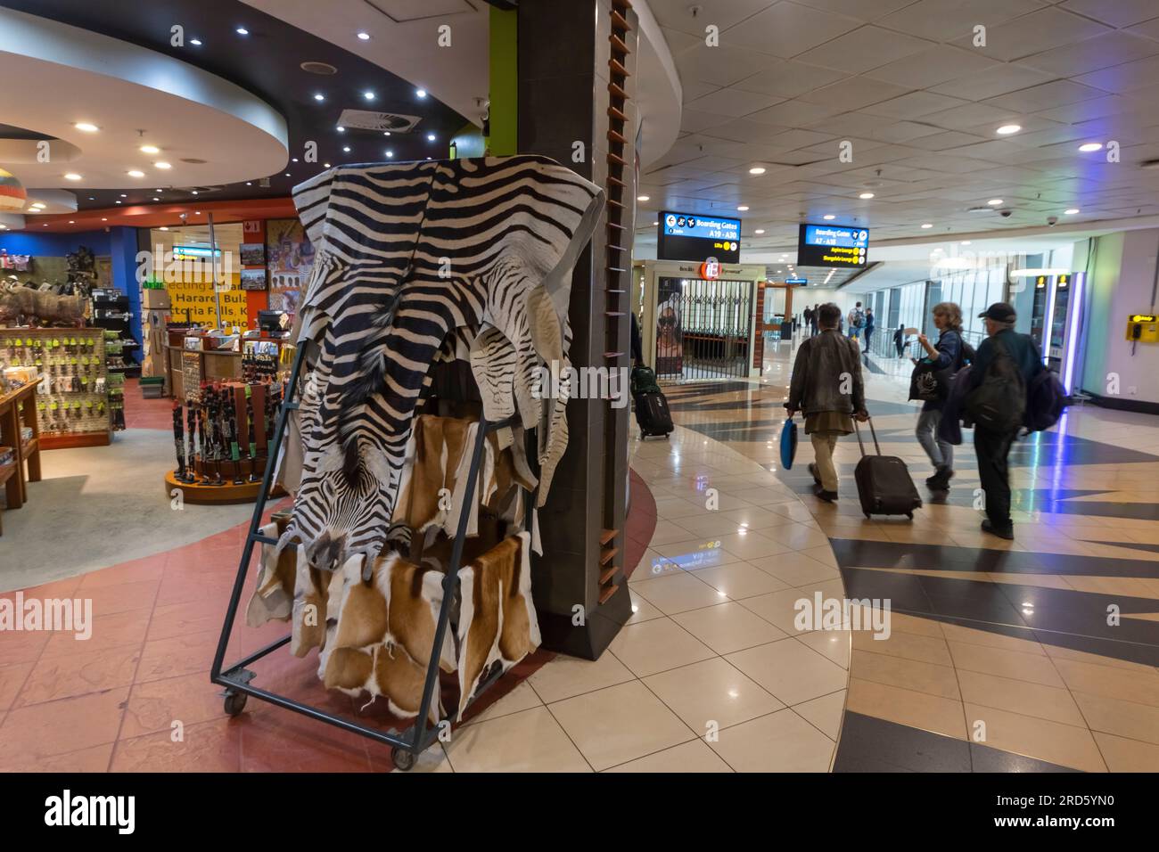 OR Tambo International Airport Duty Free shops area, Johannesburg