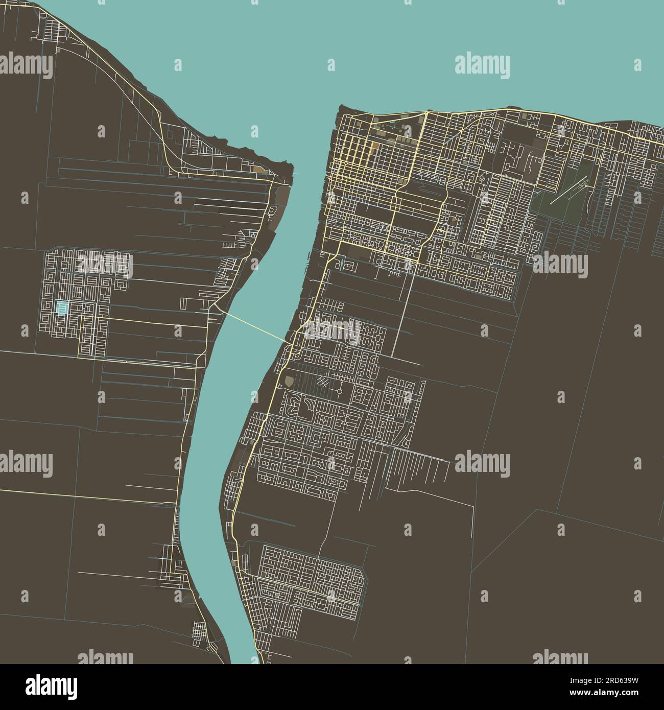 Vector city map of Guyana Stock Vector Image & Art Alamy