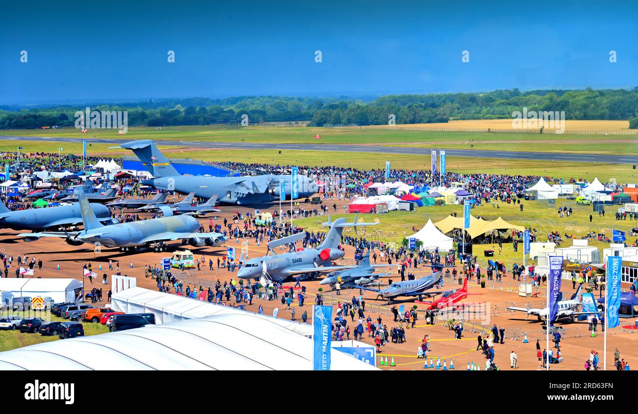 Fairford RIAT air show Saturday 15 July 2023 static display including