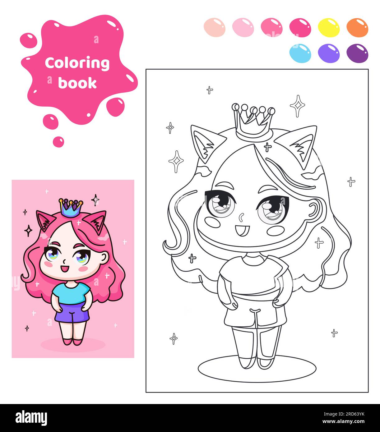 Anime & Manga Coloring Book: All the Famous Anime in One Book, Anime  Coloring Book for Adults, Adult Coloring Book Anime and Manga, Cartoon  Activity Book for Adults and Kids by Maya