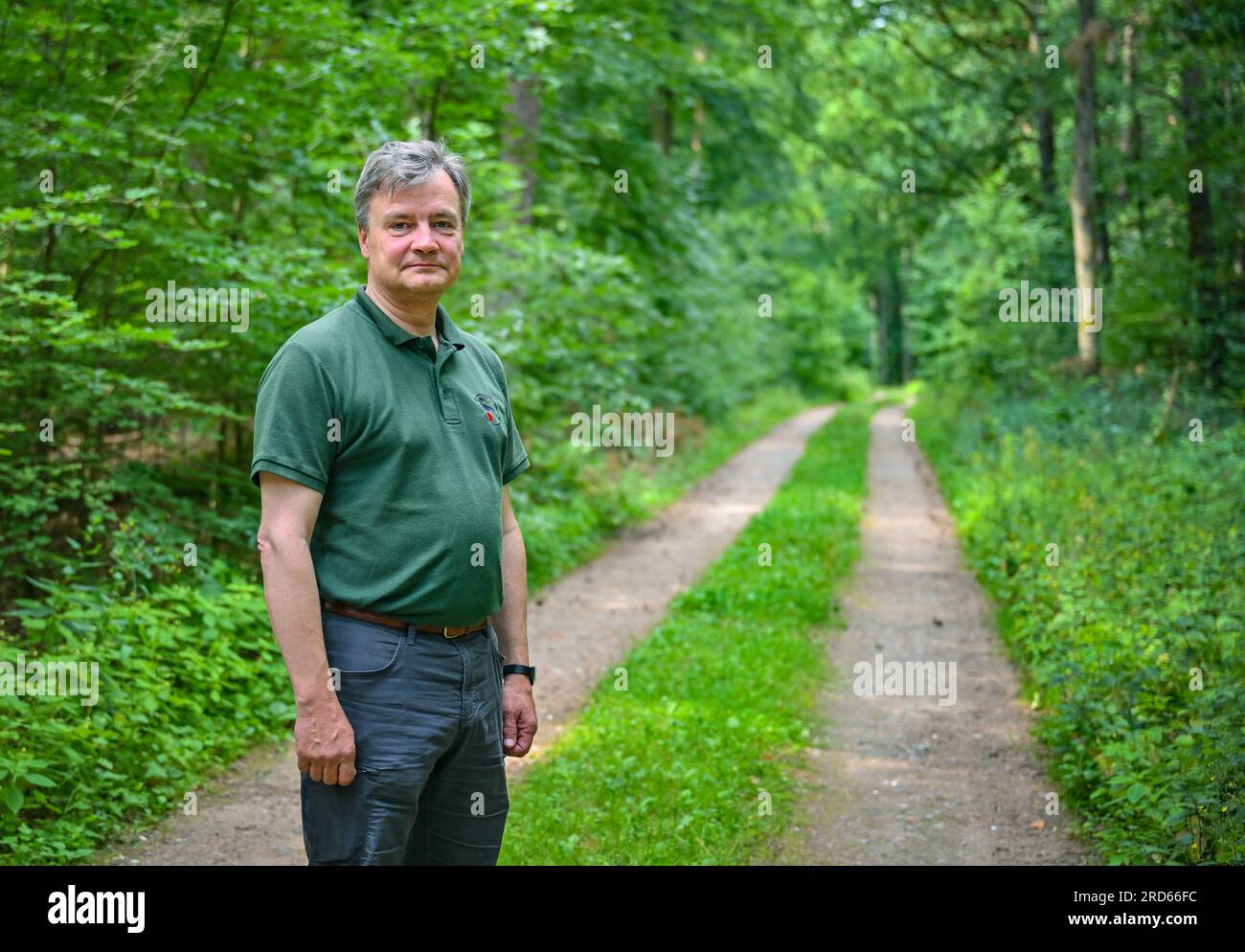 Hirschfelde, Germany. 12th July, 2023. Mathias Graf von Schwerin ...