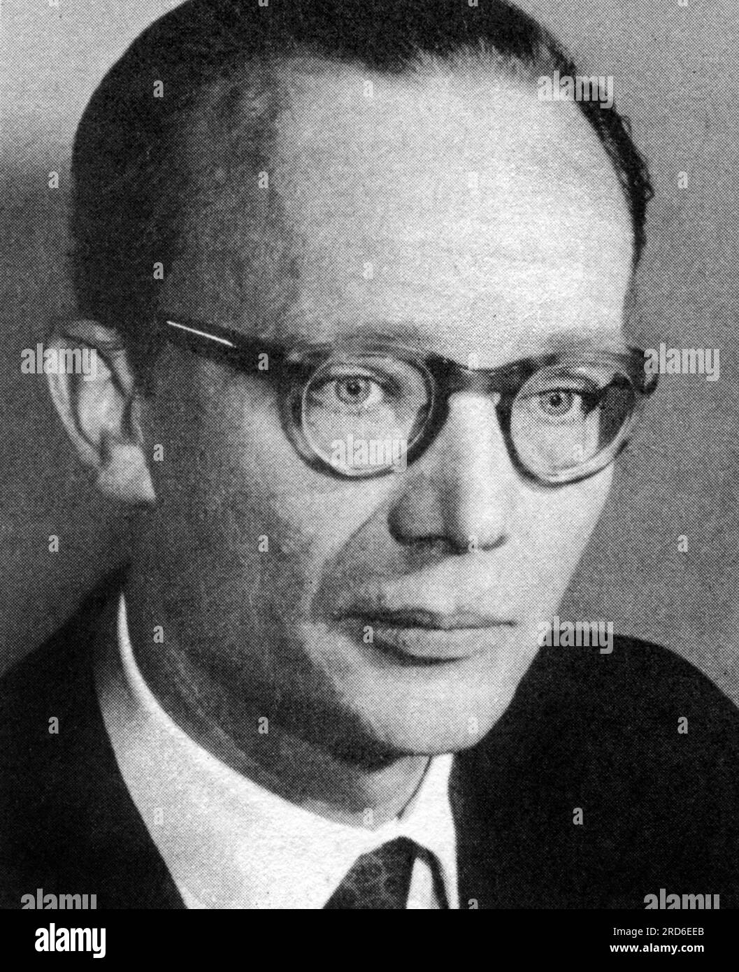 Wolff, Dieter, * 2.7.1920, German journalist, 1963, ADDITIONAL-RIGHTS-CLEARANCE-INFO-NOT-AVAILABLE Stock Photo