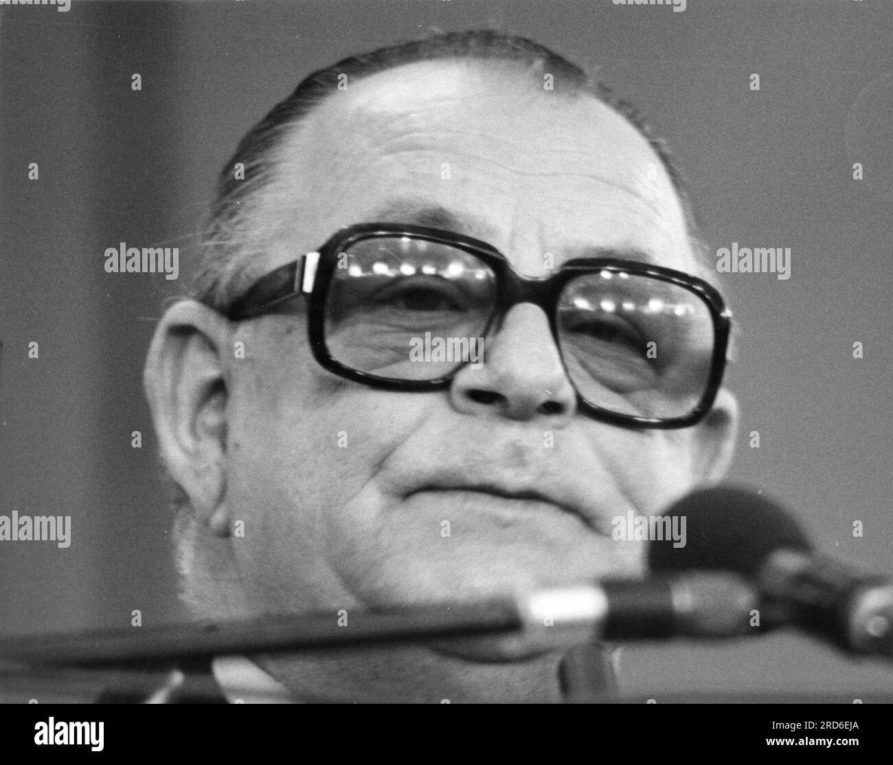 Wischnewski, Hans-Juergen, 24.7.1922 - 24.2.2005, German politician (SPD), ADDITIONAL-RIGHTS-CLEARANCE-INFO-NOT-AVAILABLE Stock Photo