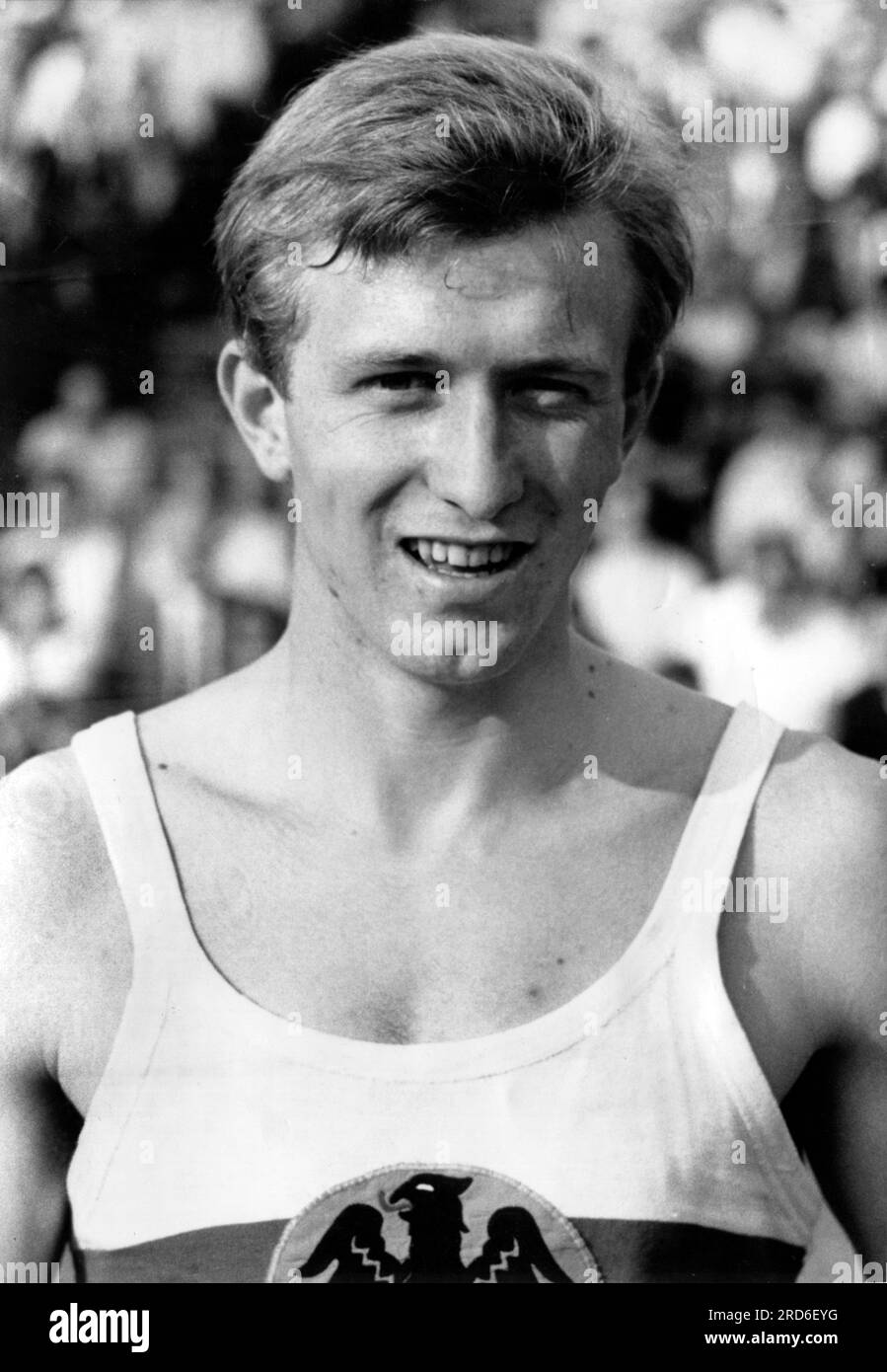 Wucherer, Gerhard, * 11.2.1948, German athlete, 1969, ADDITIONAL-RIGHTS-CLEARANCE-INFO-NOT-AVAILABLE Stock Photo
