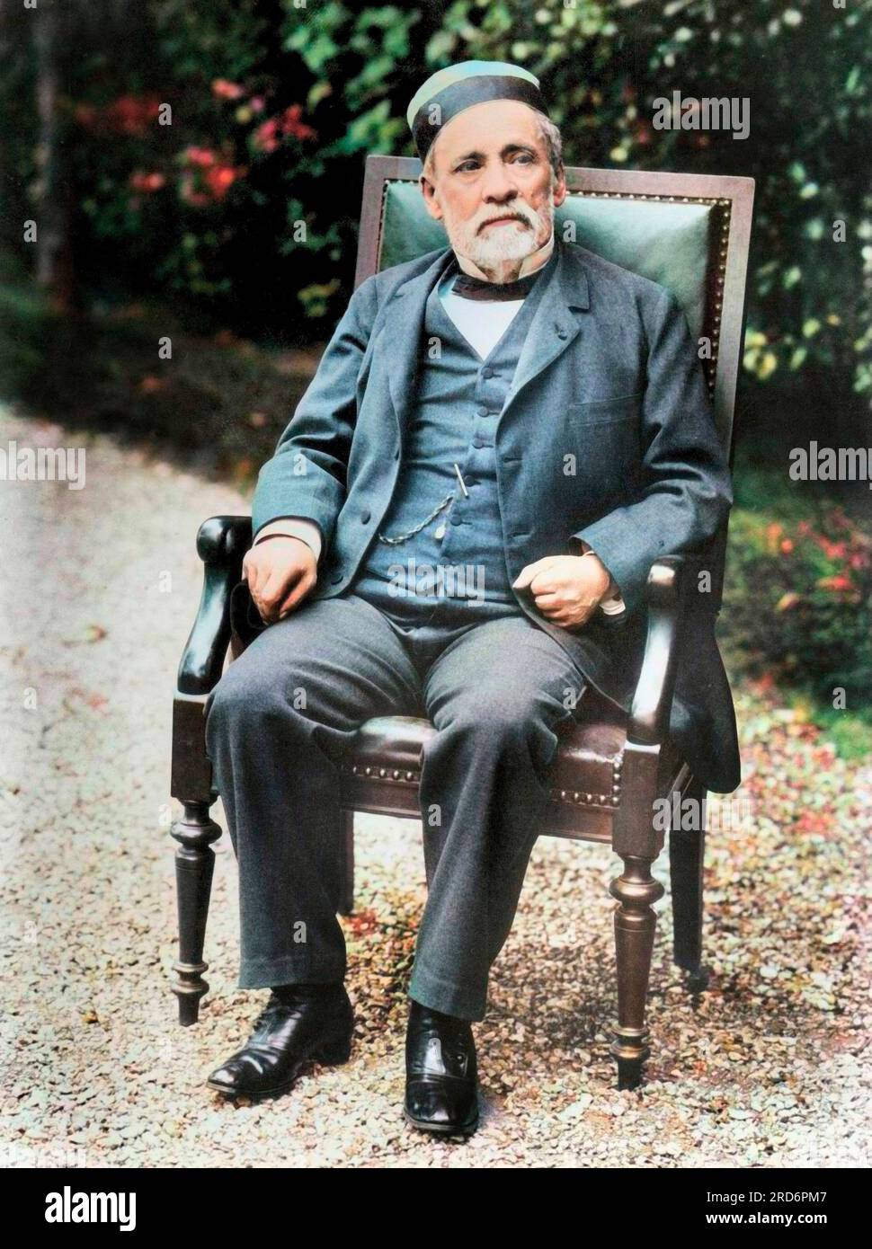 Louis Pasteur (1822-1895) en 1895 Stock Photo