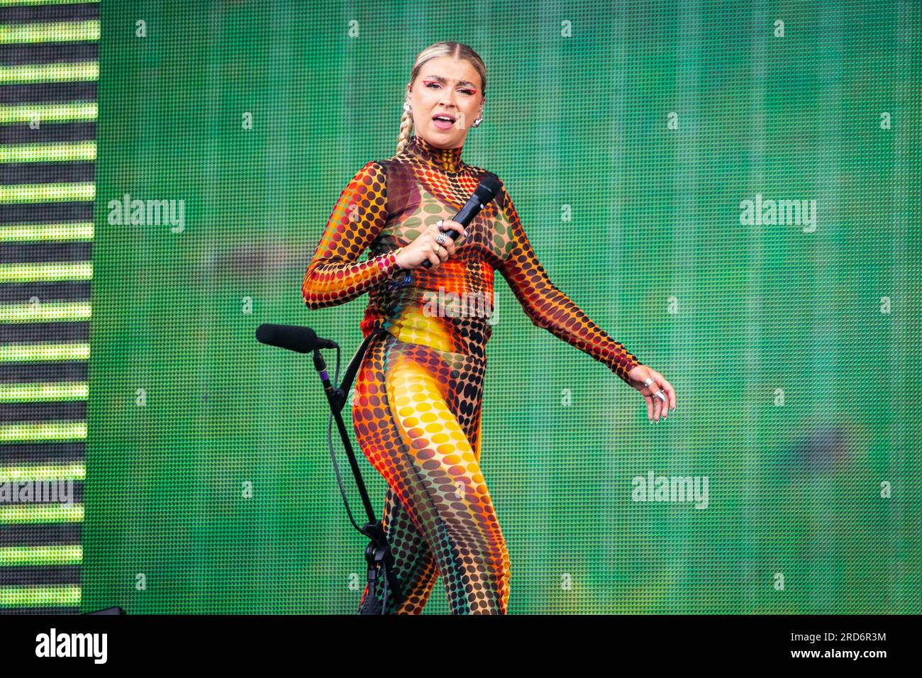 London, UK July 2nd, 2023 Caity Baser performing at American Express