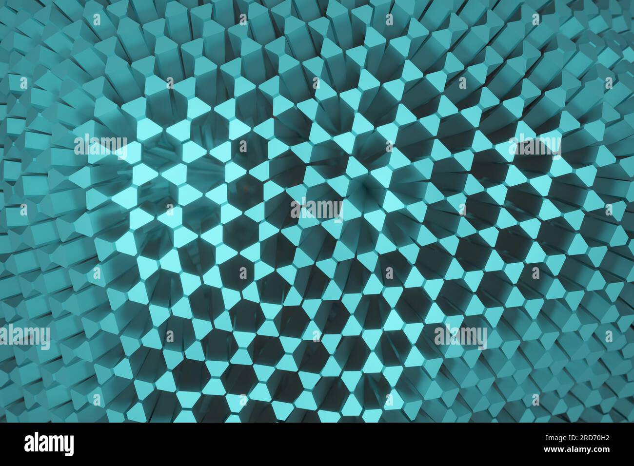 Abstract mesh background. 3D rendering. Stock Photo