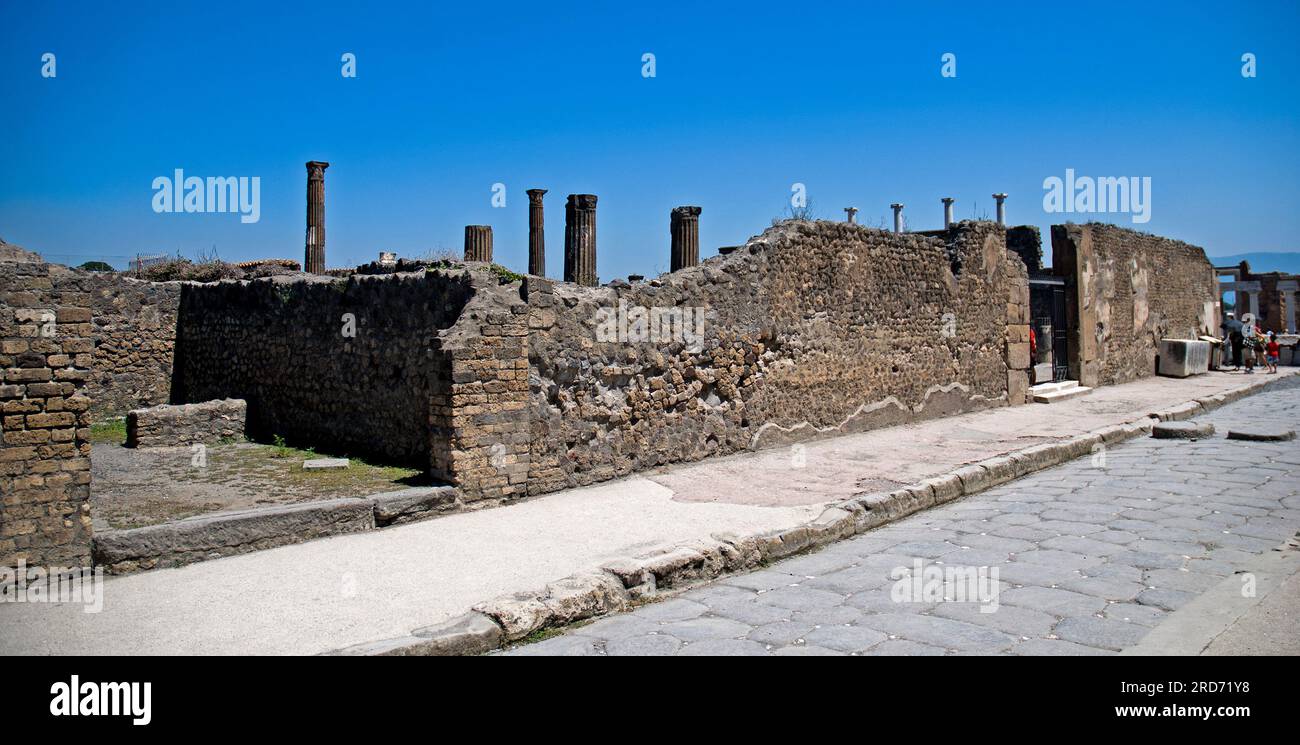 Pompei, Naples, Italy Stock Photo