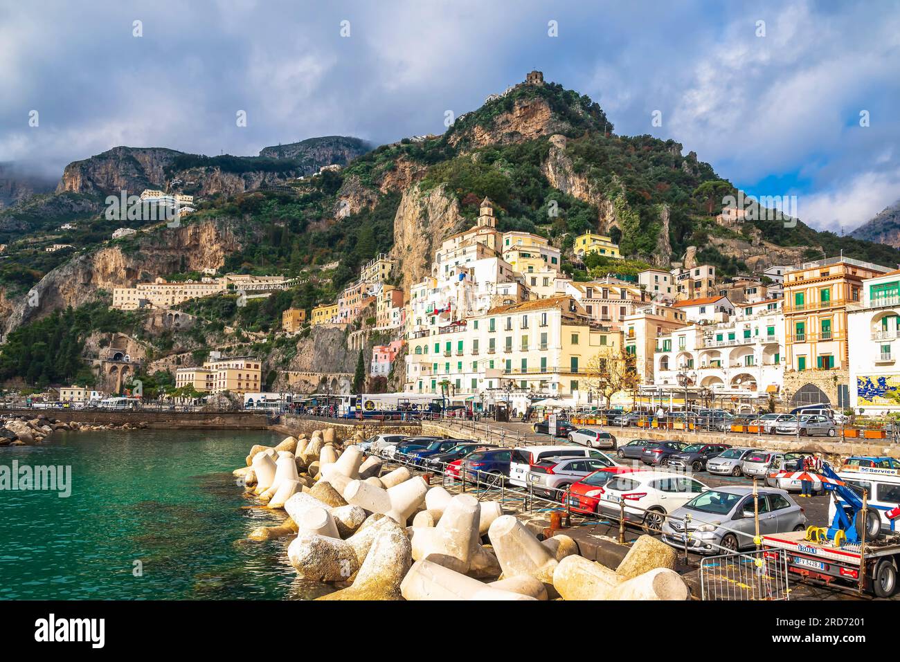 Amalfi, Italy 26th Dec 2022 Amalfi is a small town in the province of Salerno, in the region
