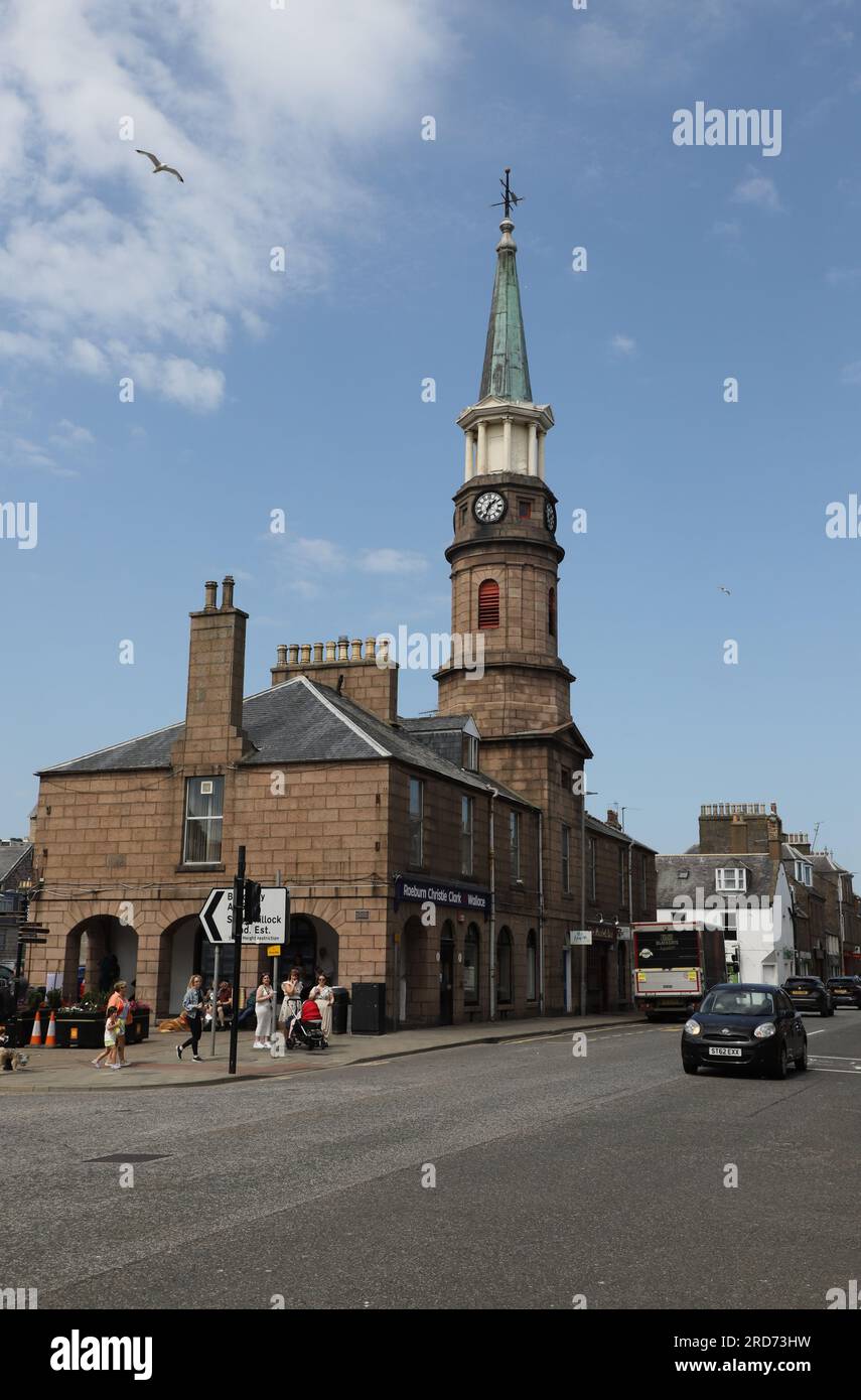 The Market Buildings Stonehaven Scotland JUly 2023 Stock Photo Alamy