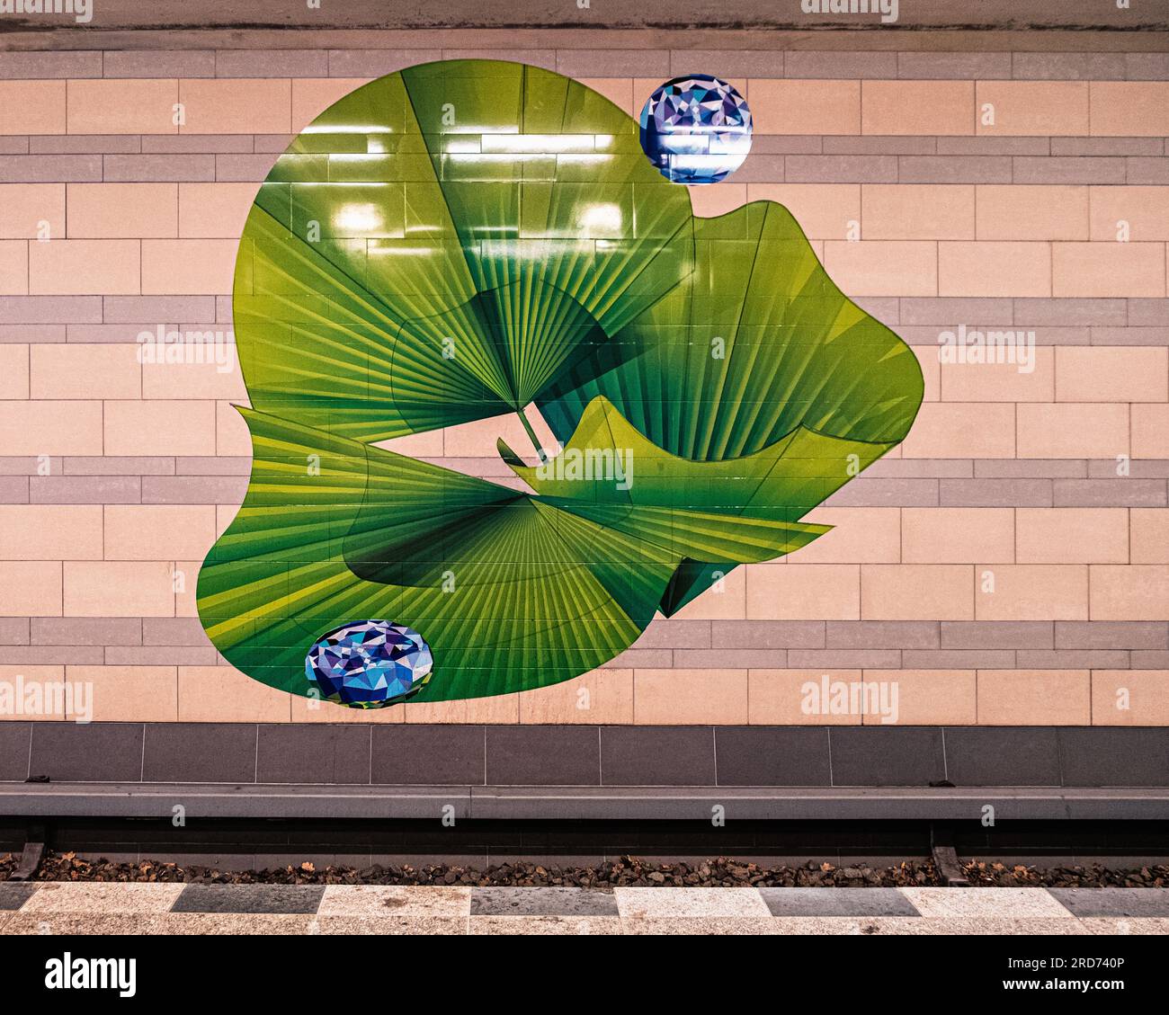 U Kurt Schumacher Platz, Underground U-bahn Railway station