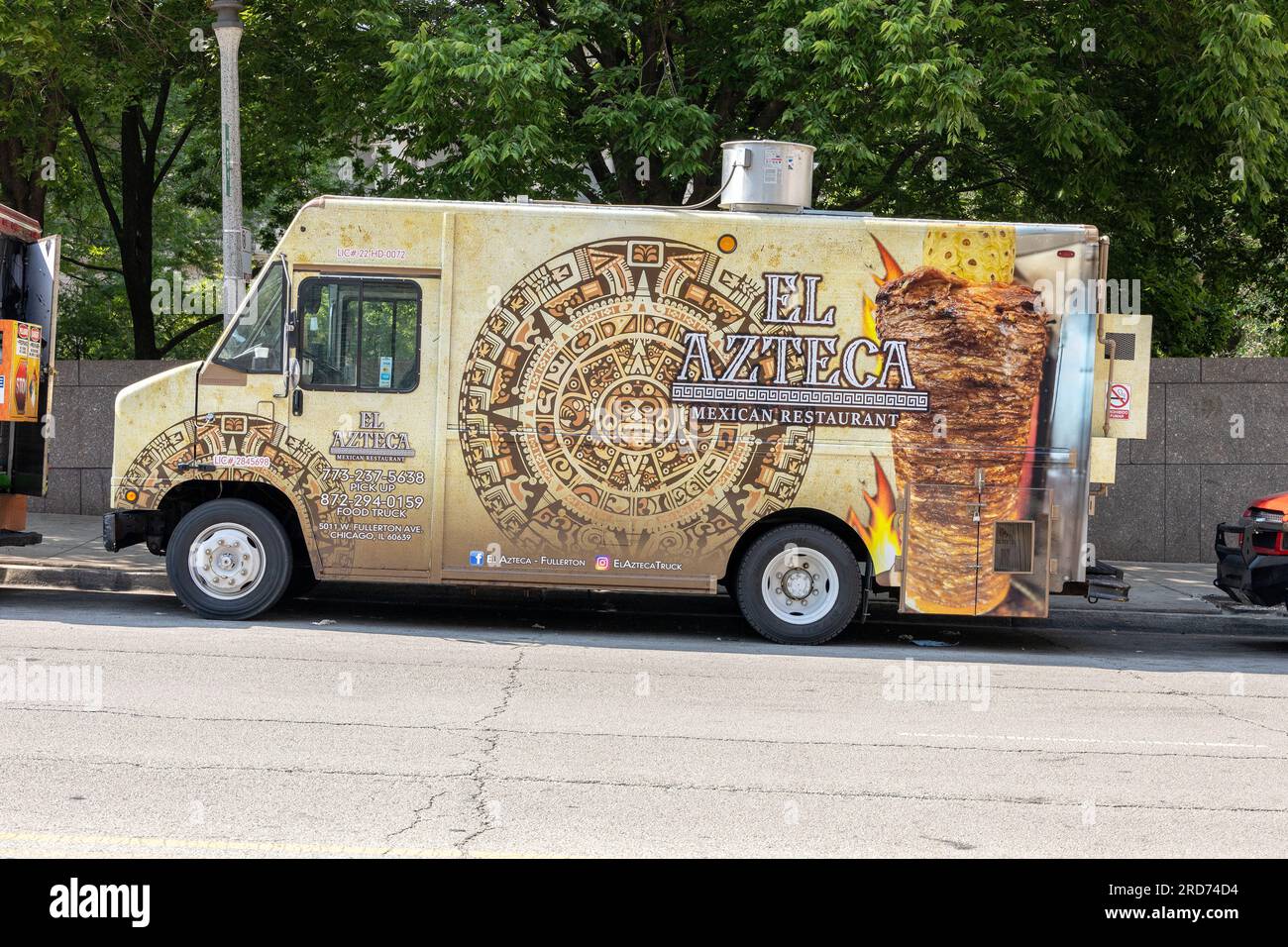 American food truck hires stock photography and images Alamy