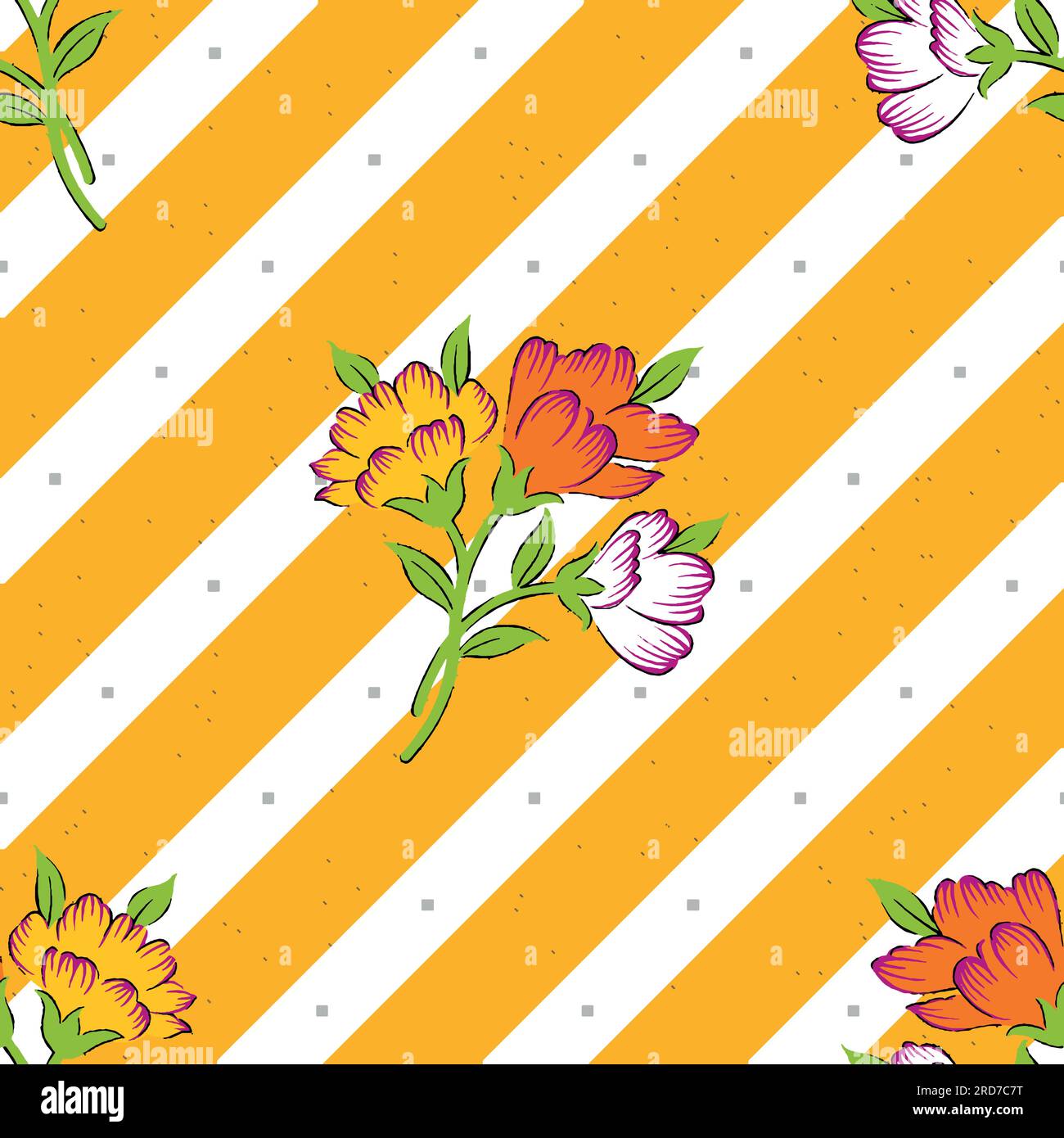 Horizontal colourful pattern Cut Out Stock Images & Pictures - Alamy