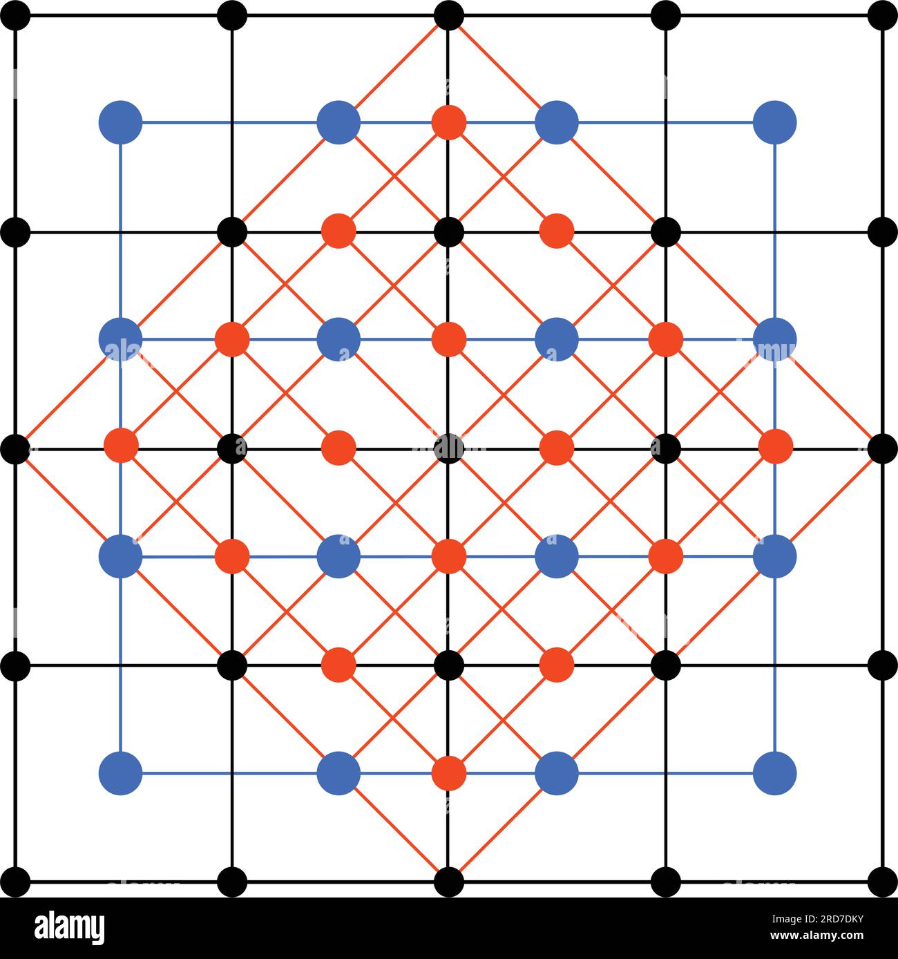 Square graph. Sacred Geometry Vector Design Elements. This religion