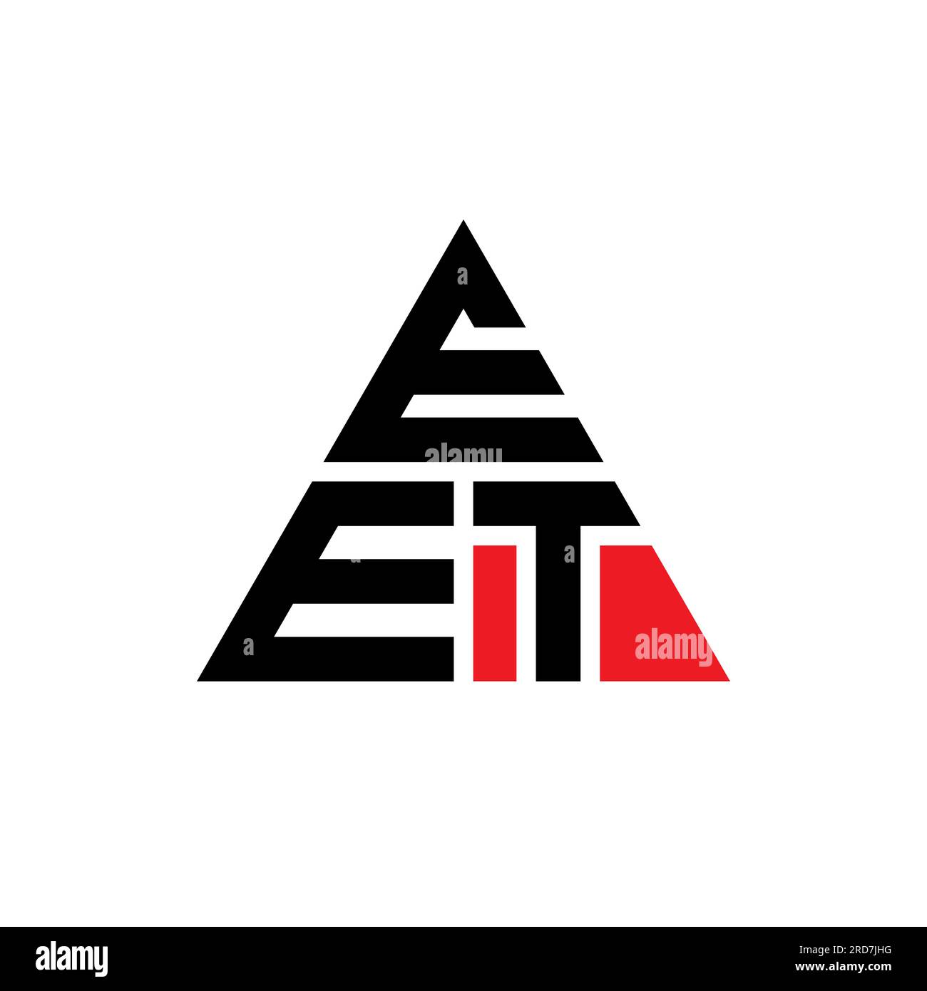 EET triangle letter logo design with triangle shape EET triangle logo EET triangle letter logo design with triangle shape EET triangle logo