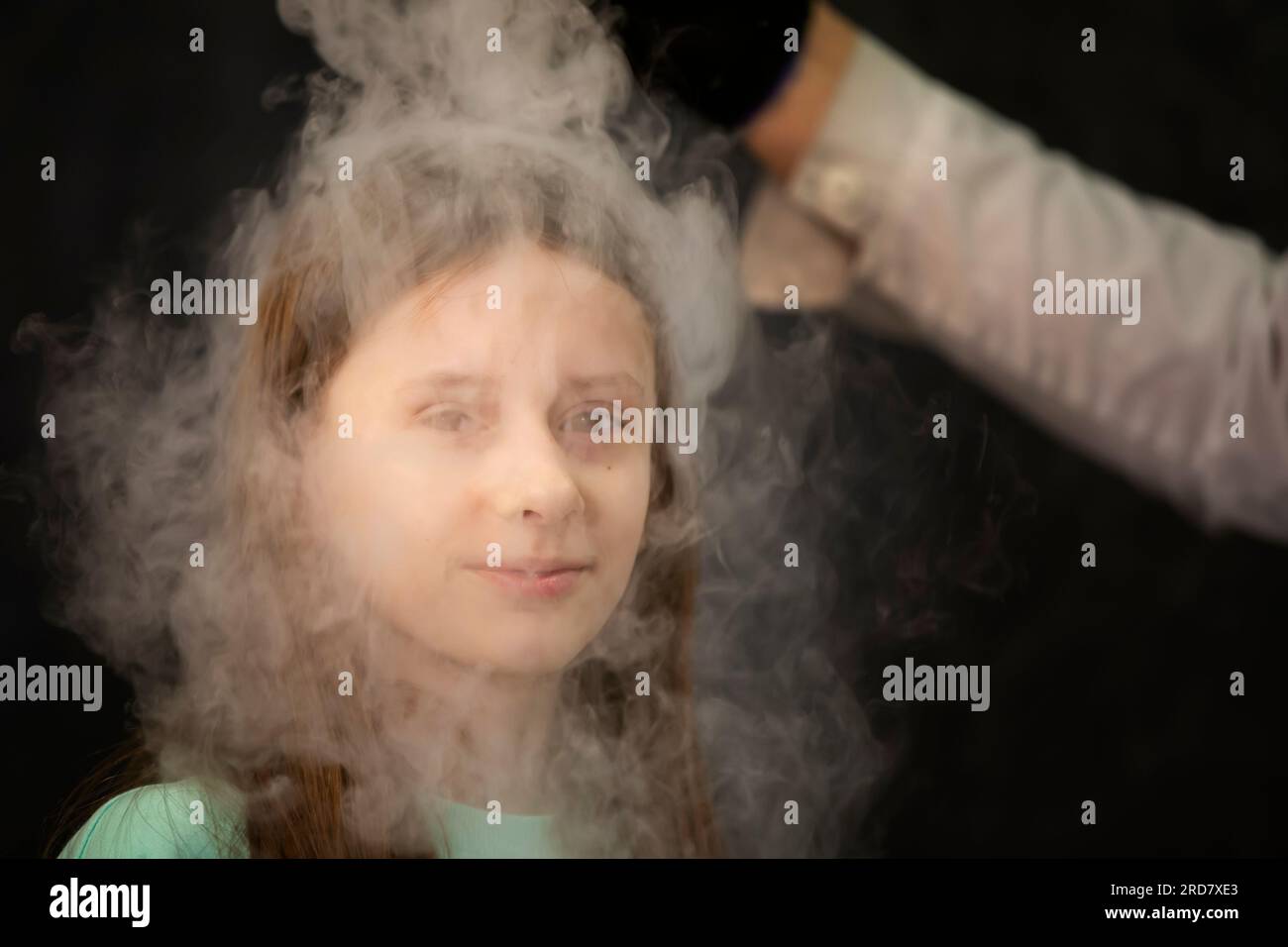 Chemical reaction smoke hires stock photography and images Alamy
