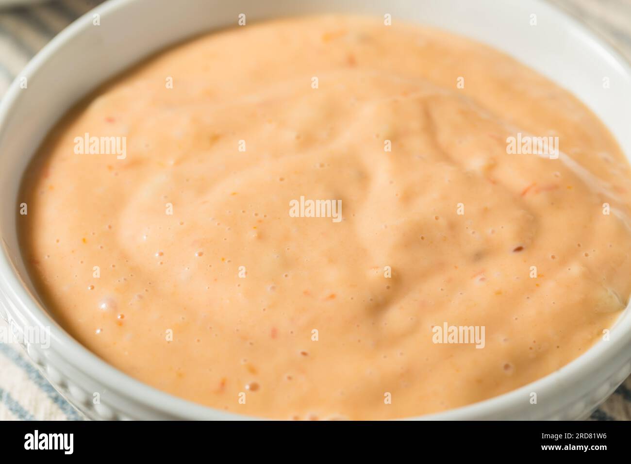 Homemade Russian Thousand Island Dressing with Tomato Stock Photo Alamy