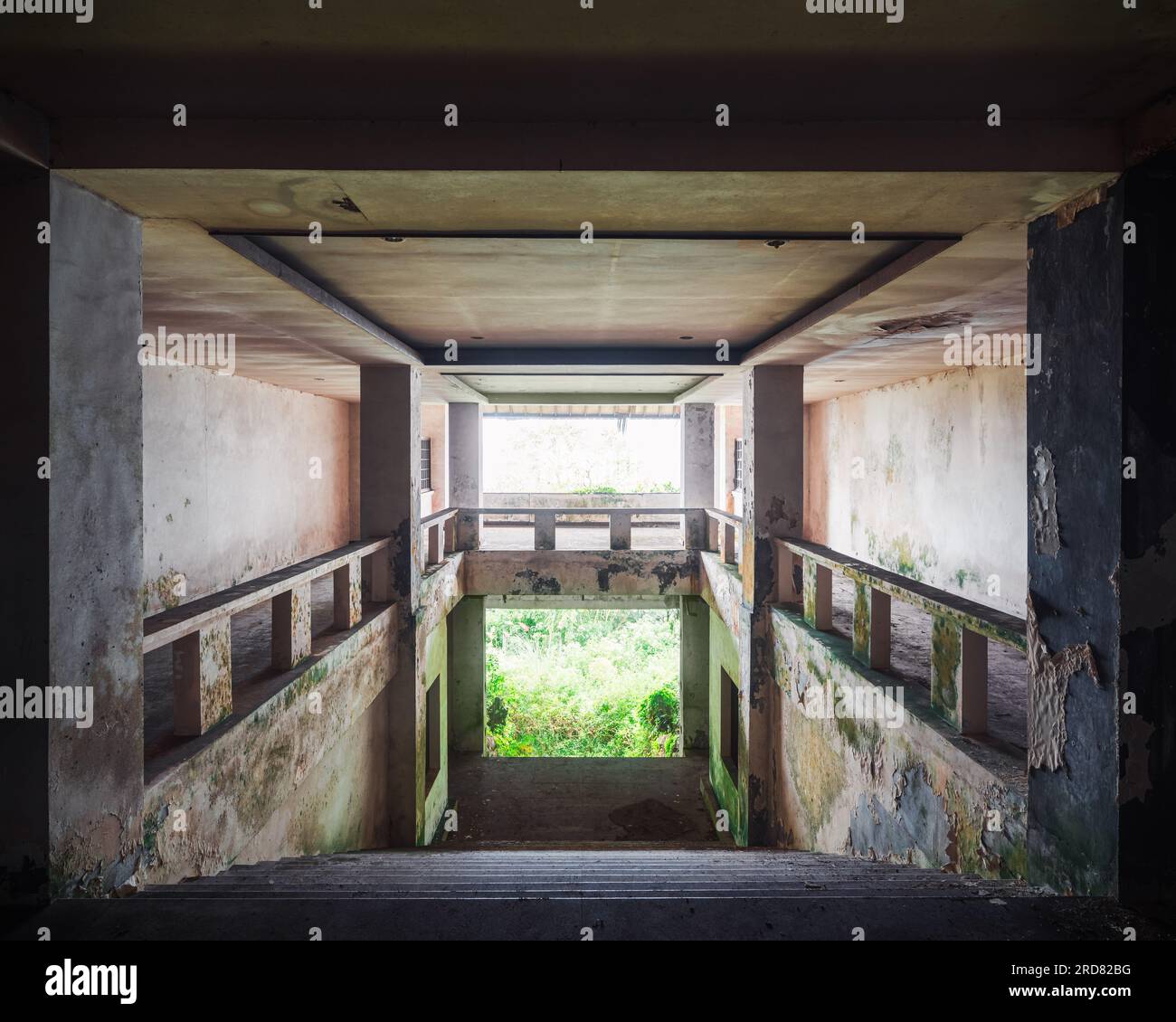 Abandoned Bedugul Taman Hotel, The Ghost Palace of Bali Stock Photo - Alamy
