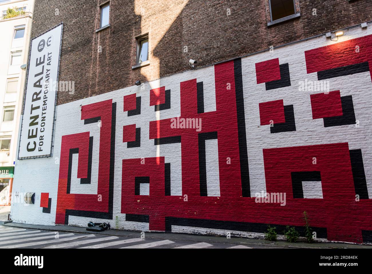 Contemporary art in the CENTRALE for contemporary art, Brussels, Belgium Stock Photo Alamy