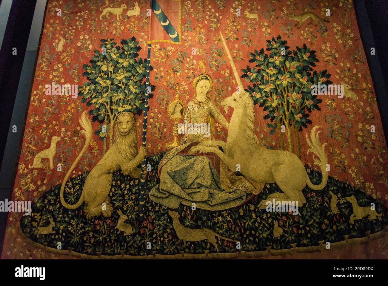 Tapestry of The Lady and the Unicorn, Cluny Museum National Museum of