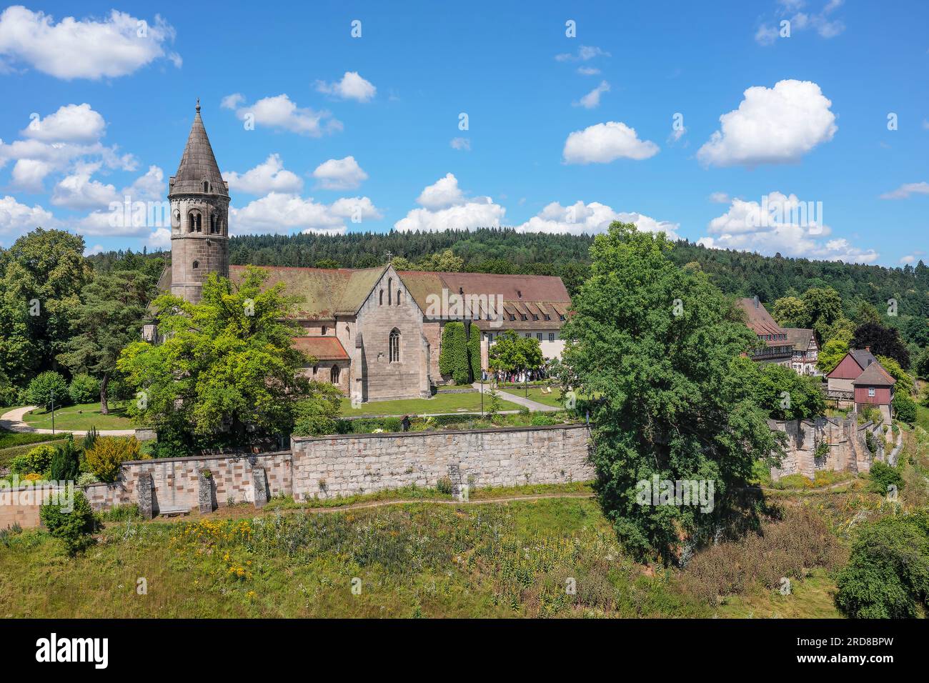Benedictine Abbey of Lorch, Remstal Valley, Baden-Wurttemberg, Germany, Europe Stock Photo