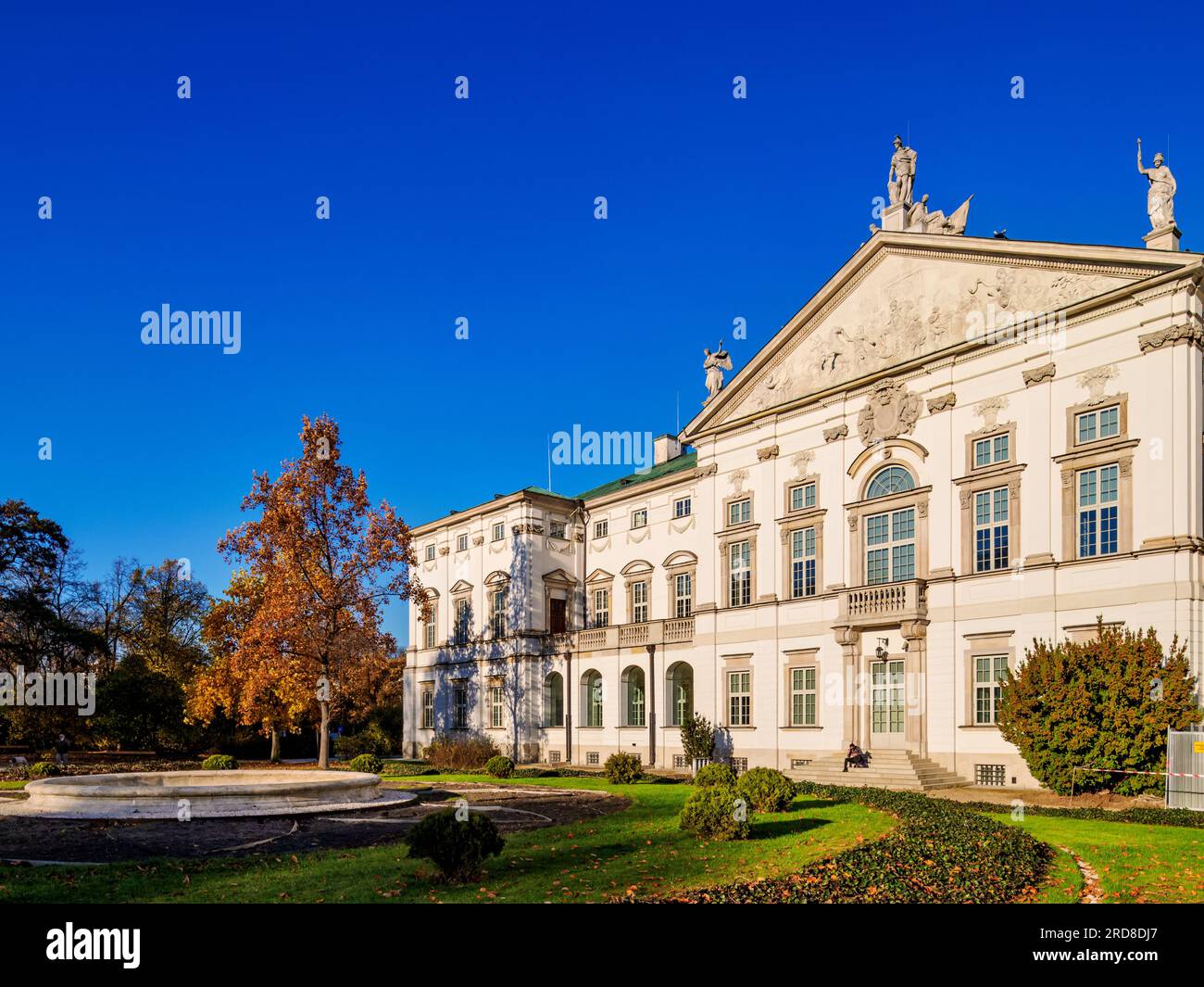 Krasinski Palace, Warsaw, Masovian Voivodeship, Poland, Europe Stock Photo