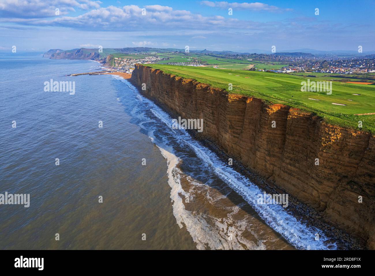 aerial-morning-view-of-the-west-bay-cliffs-on-coastline-of-the-jurassic