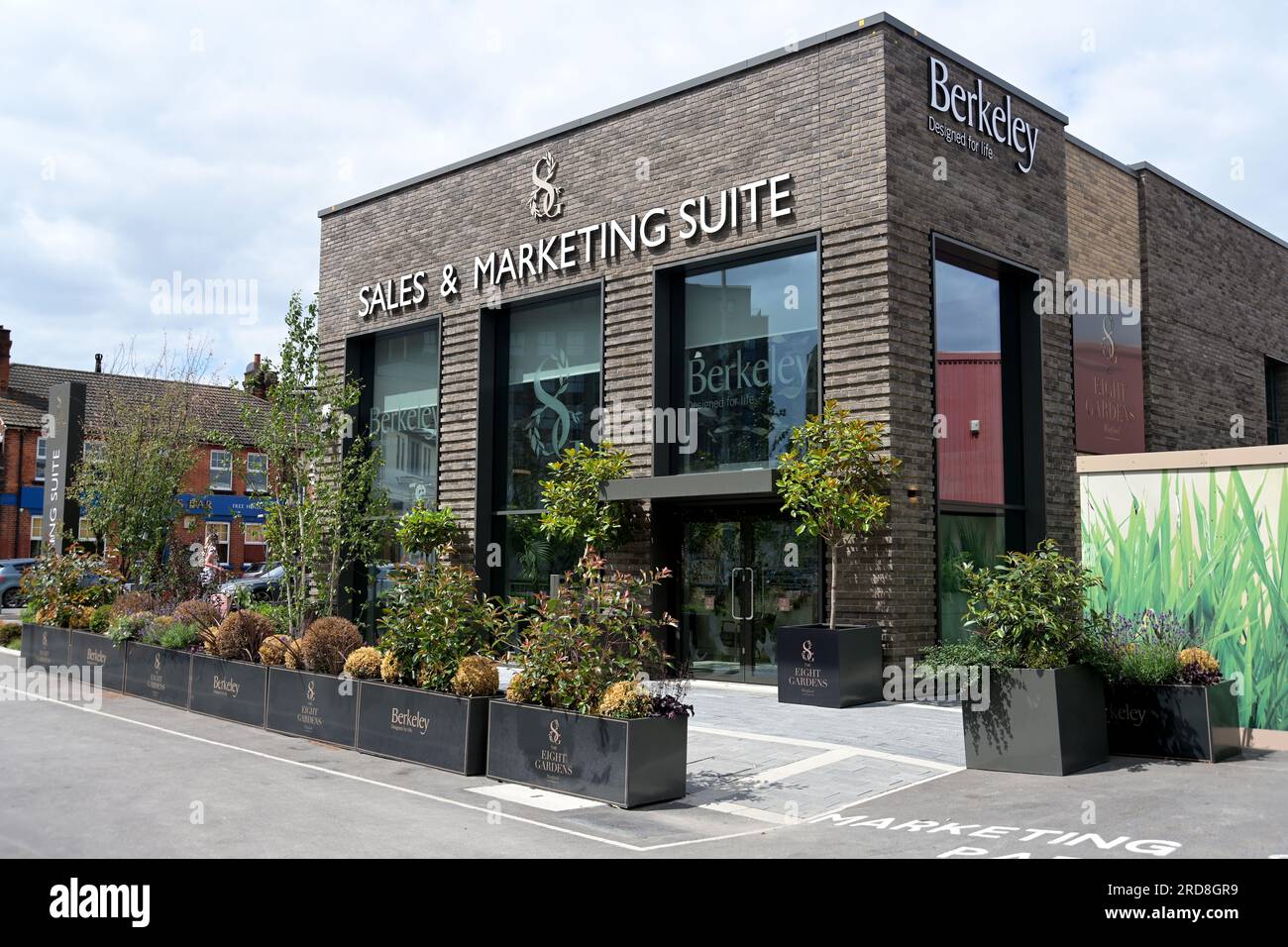 Berkeley Homes Sales Marketing Suite Stock Photo Alamy