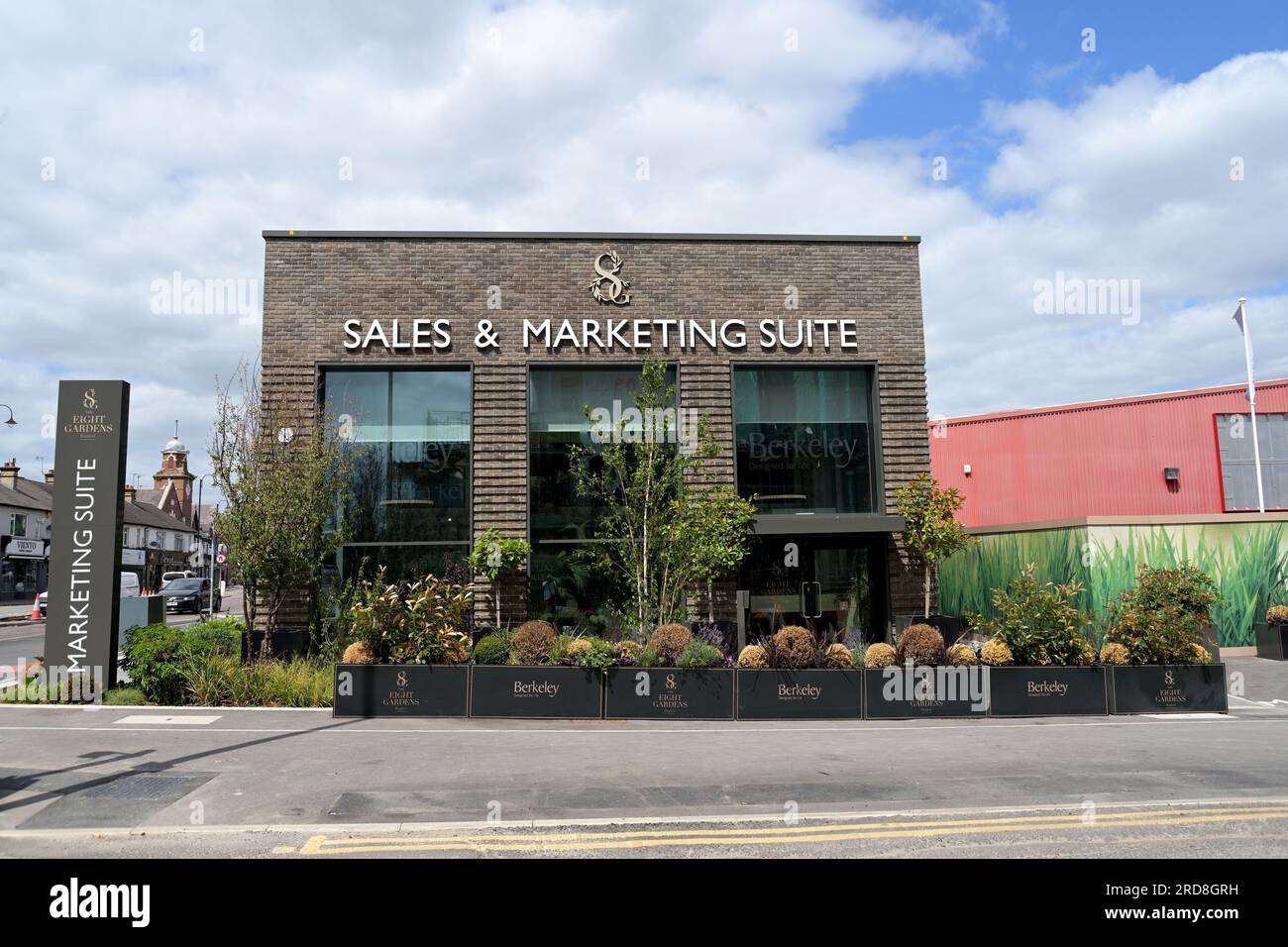 Berkeley Homes Sales Marketing Suite Stock Photo Alamy