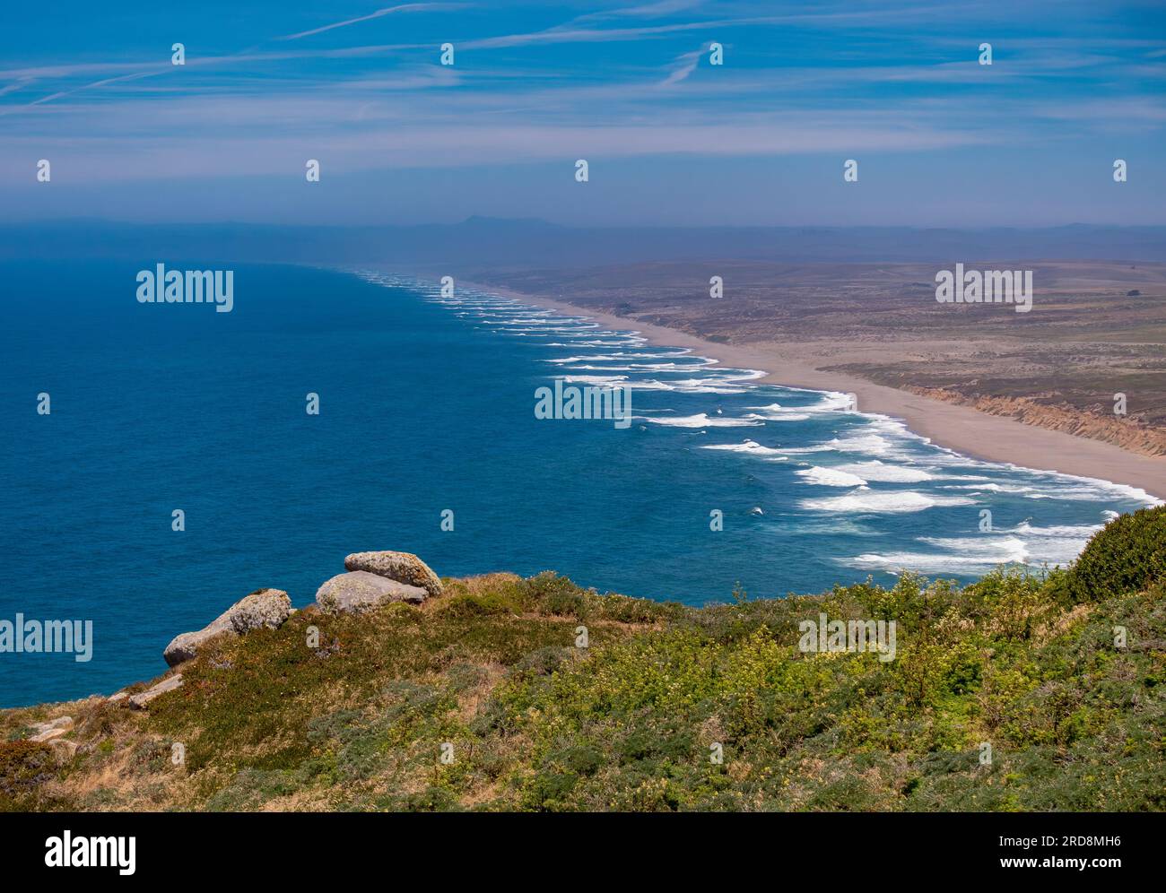 POINT REYES, CALIFORNIA, USA - Point Reyes National Seashore. Stock Photo