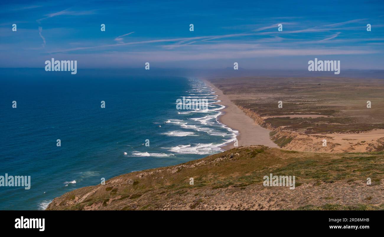 Point Reyes Surf Ten mile beach point reyes hi-res stock photography and images - Alamy