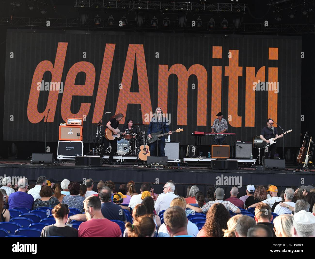 July 18, 2023, Portsmouth, Virginia, USA DEL AMITRI brings some rock
