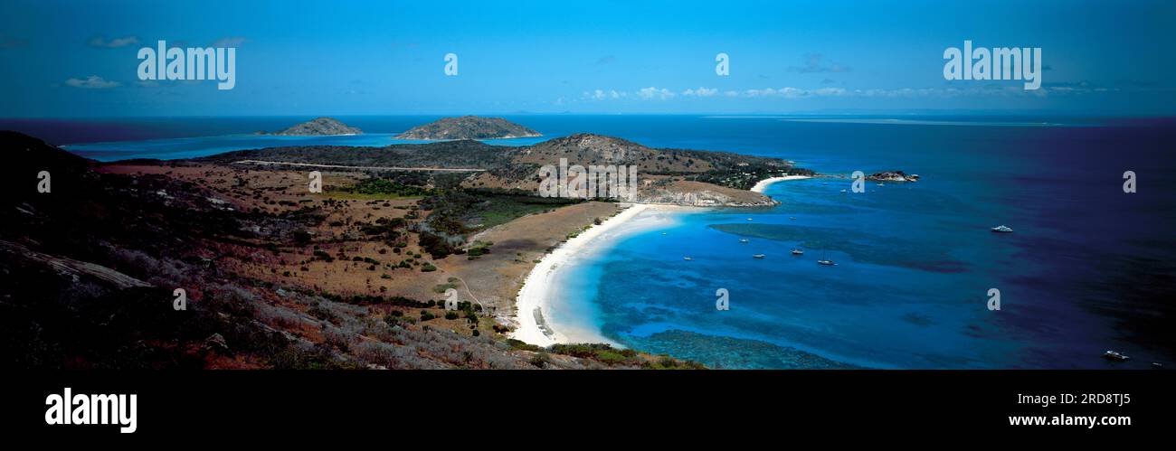 Australia. Queensland. Great Barrier Reef. Lizard island. Coast view. Stock Photo