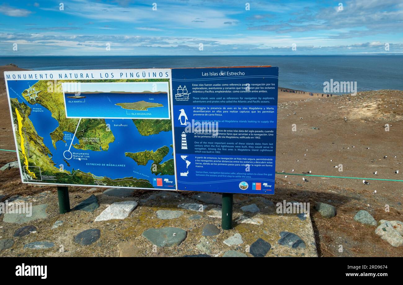 Patagonia map hi-res stock photography and images - Alamy