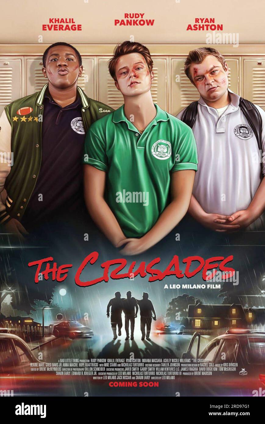 THE CRUSADES, poster, from left: Khalil Everage, Rudy Pankow, Ryan
