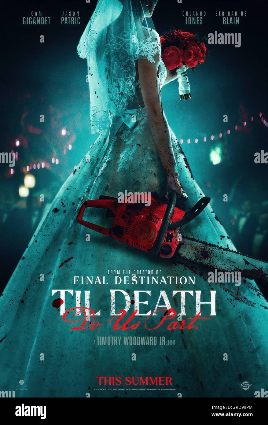 TIL DEATH DO US PART, advance poster, 2023. © Cinedigm Entertainment