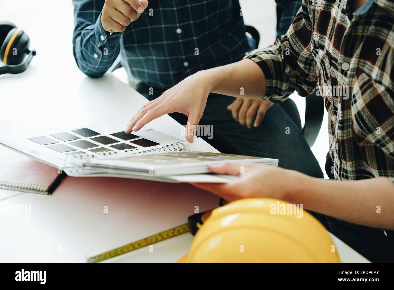 Engineers, designers and interior designers are finalizing the design ...