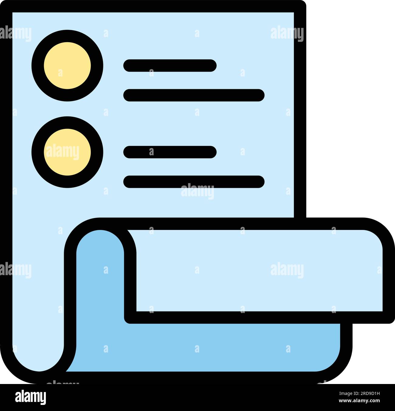 Product description icon outline vector. Compare product. Selection