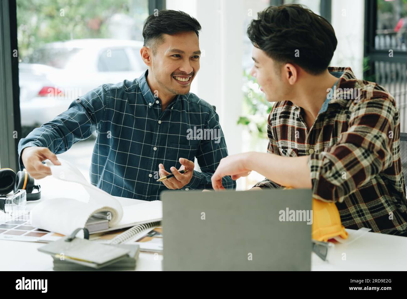 Engineers, designers and interior designers are finalizing the design ...