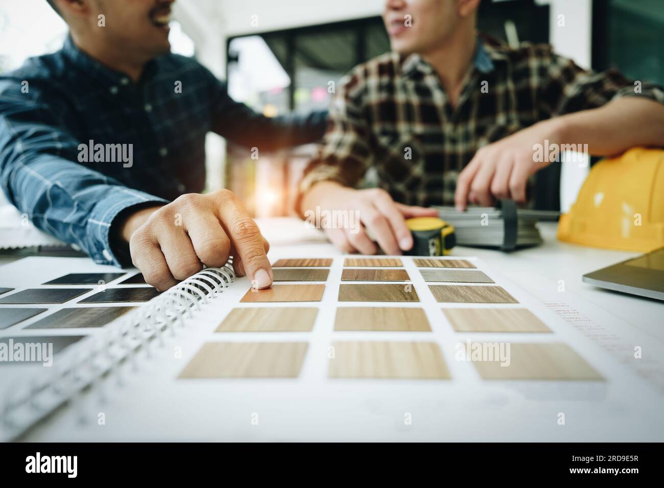 Engineers, designers and interior designers are finalizing the design ...