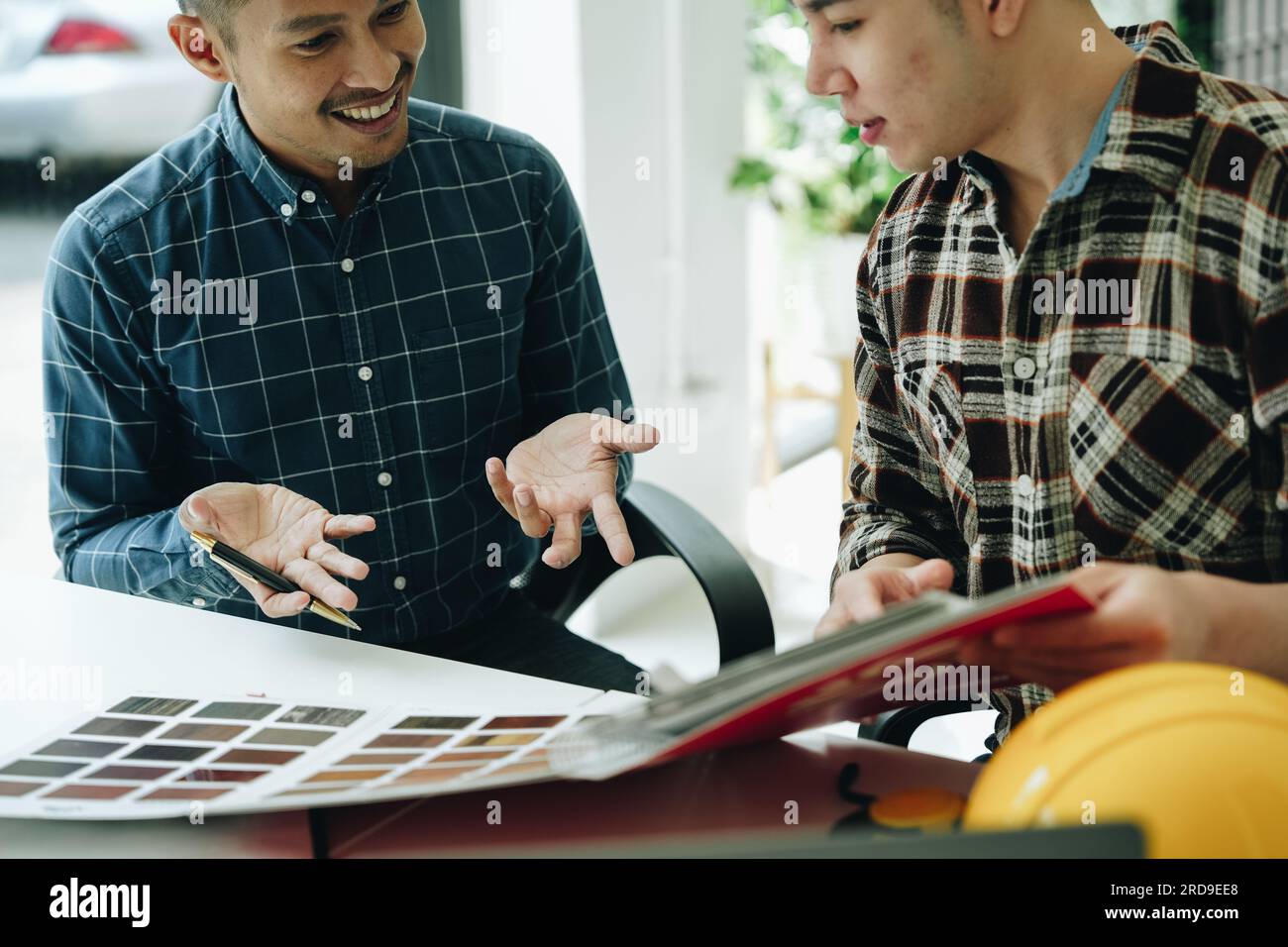 Engineers, designers and interior designers are finalizing the design ...