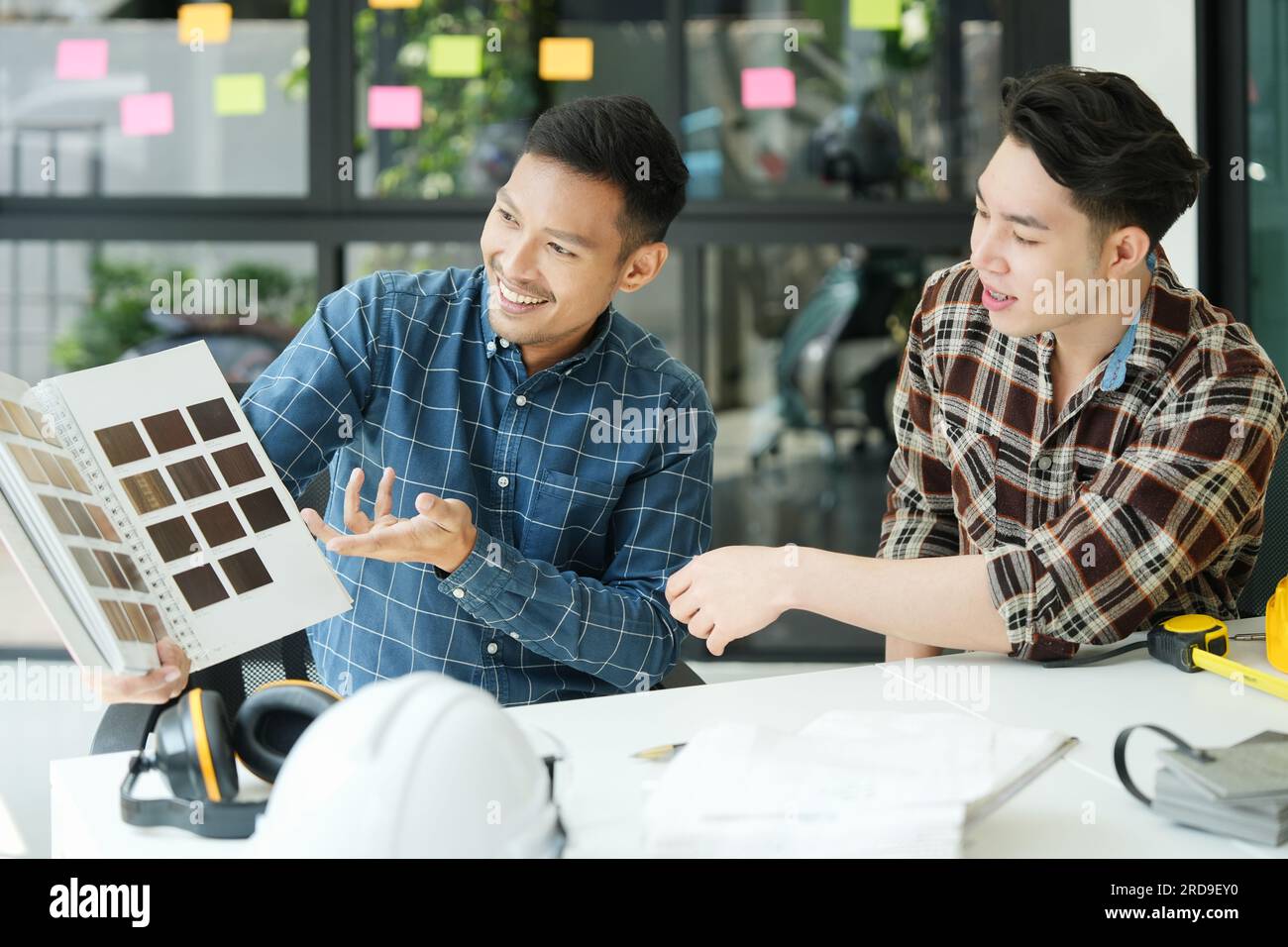 Engineers, designers and interior designers are finalizing the design ...