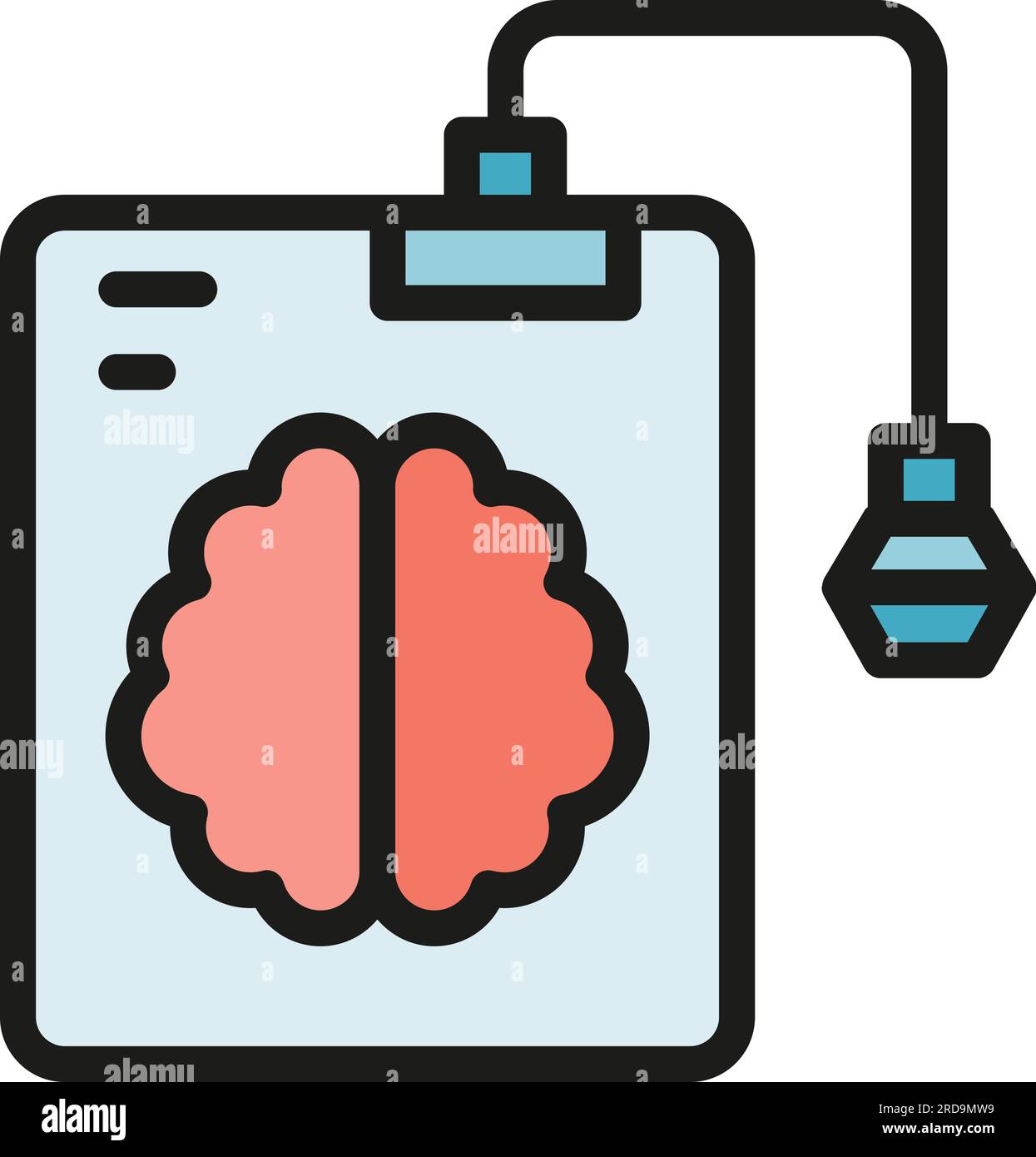 Memory device icon outline vector. Drive storage. Portable card color flat Stock Vector