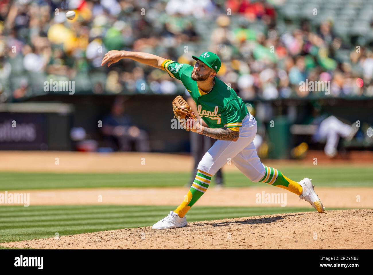 MLB, Baseball Herren, USA Chicago White Sox at Oakland Athletics Jul 1,  2023; Oakland, California