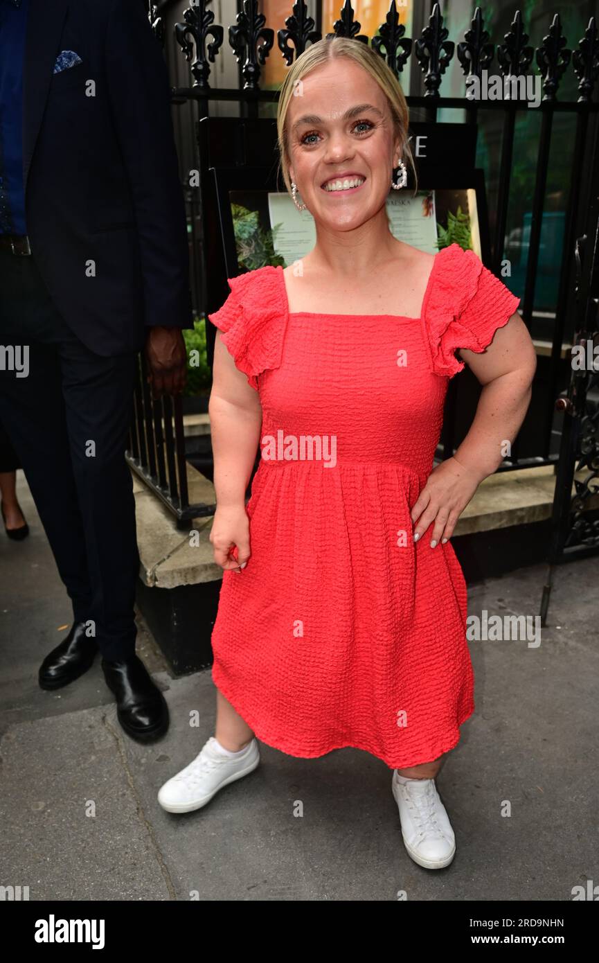 Ellie Simons attends The ITV Summer party, The Mandrake Hotel, London, UK. on the 19 July 2023. Credit: See Li/Picture Capital/Alamy Live News Stock Photo